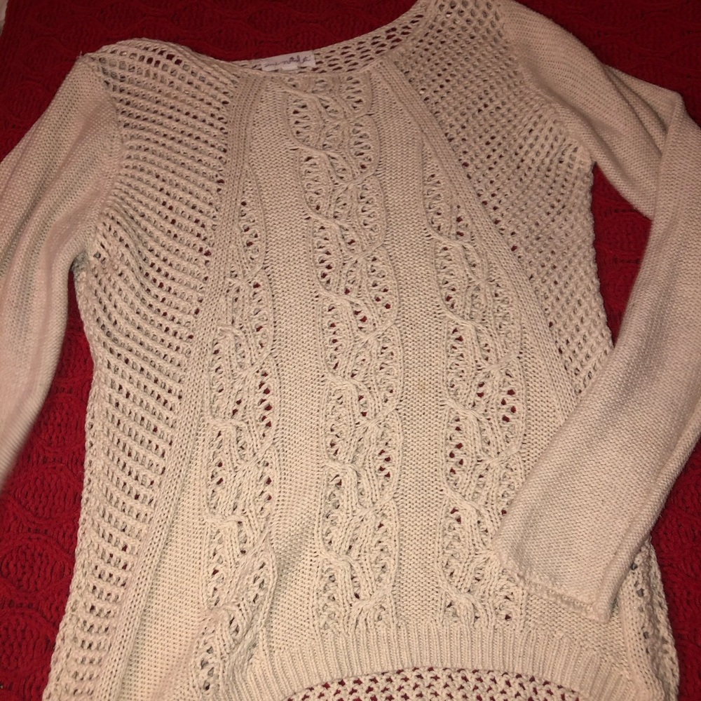 Shrinking violet tan long sleeve